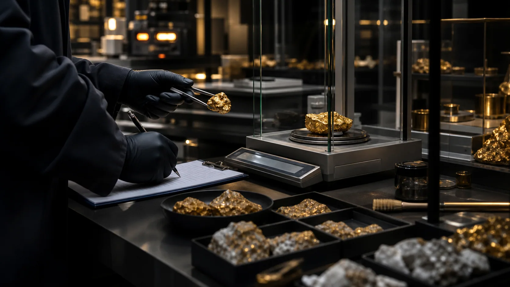 Bilex Minerals EA gold testing laboratory